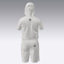 Load image into Gallery viewer, Black Matrix Men’s Pullover Hoodie Short Set (Clothing)