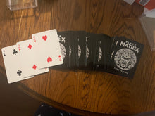 Load image into Gallery viewer, Black Matrix Playing Cards (Accessories)
